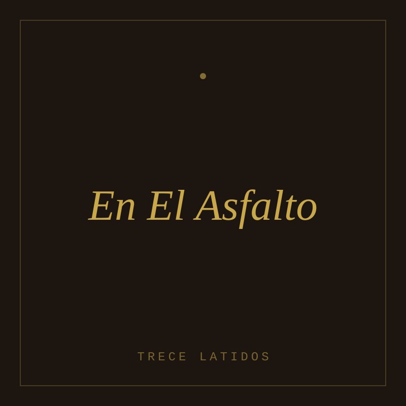 Portada de En El Asfalto